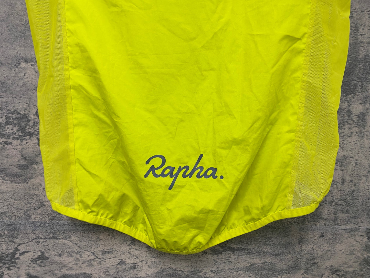 IY042 ラファ Rapha BREVET GILET ジレ サイクルベスト 黄 M