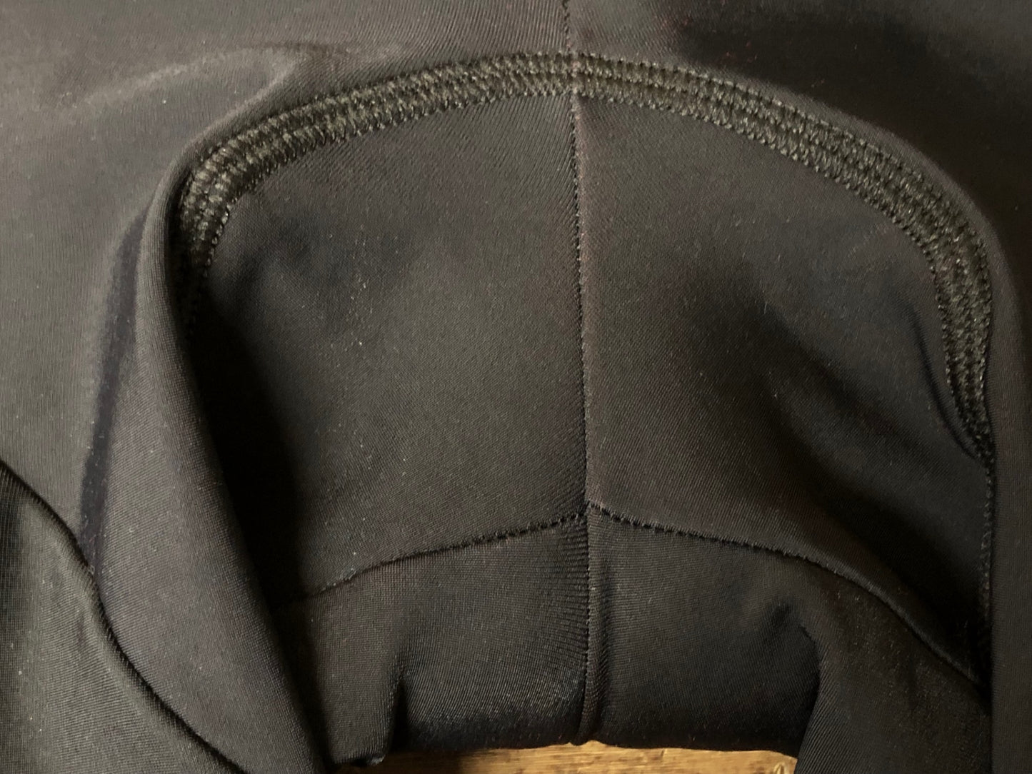 IY531 カステリ CASTELLI ROSSOCORSA ビブタイツ 黒 L 裏起毛