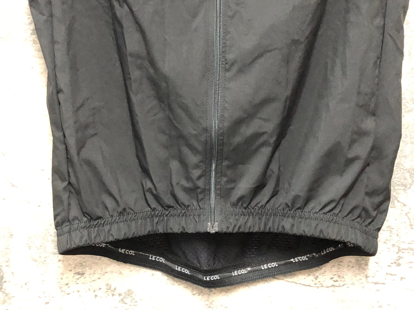 JB369 ルコル LE COL サイクルベスト ジレ 黒 S