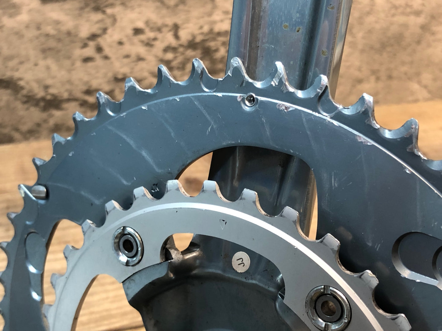 IY308 シマノ SHIMANO ティアグラ TIAGRA FC-4650 クランクセット 165mm 50/34T ※傷