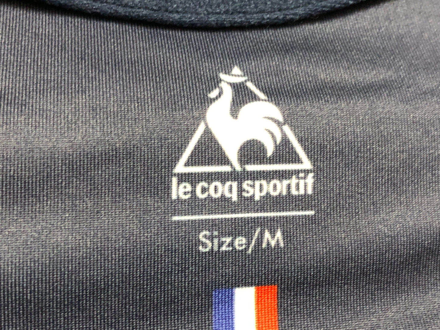 IL209 ルコックスポルティフ le coq sportif 長袖 サイクルジャケット 青 M 裏起毛