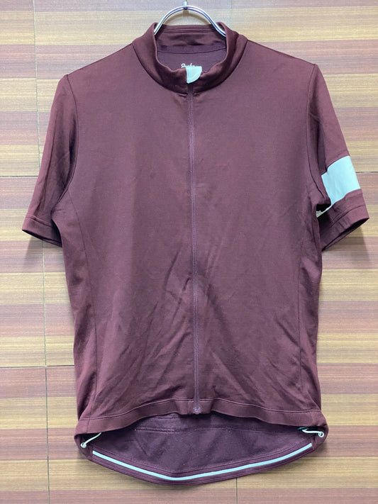 IE915 ラファ Rapha MEN'S CLASSIC JERSEY 半袖 バーガンディー M