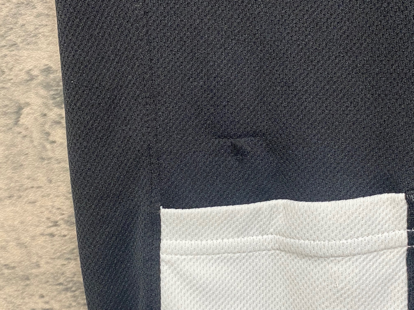 JA221 パールイズミ PEARL iZUMi 半袖 サイクルジャージ 白黒 S