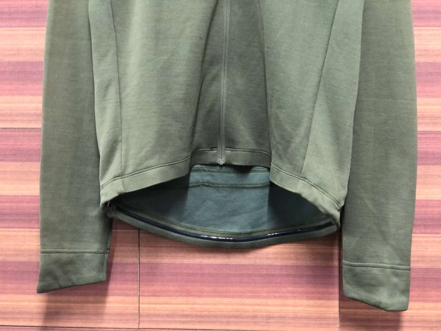 IQ374 ラファ Rapha CLASSIC LONG SLEEVE JERSEY Ⅱ 長袖 サイクルジャージ 緑 M