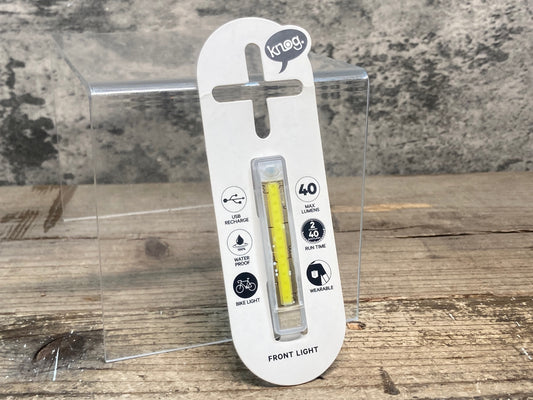 IR287 ノグ knog PLUS FRONT フロントライト 白