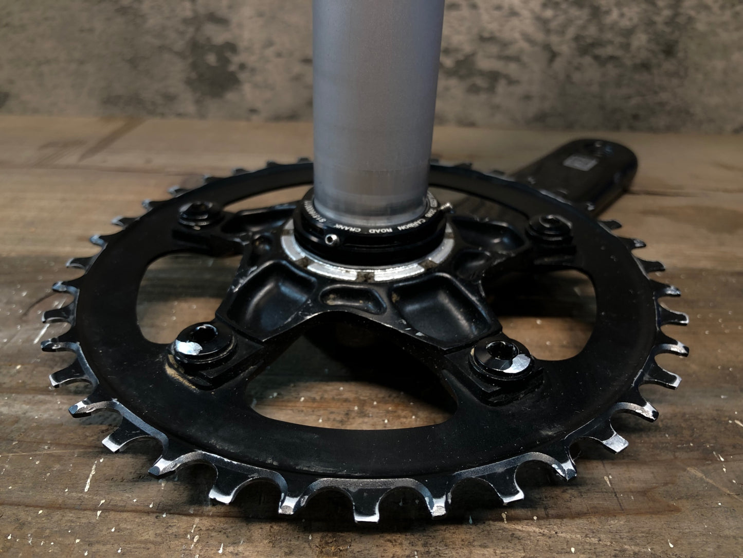 IN700 スペシャライズド SPECIALIZED S-WORKS POWER カーボン クランクセット 170mm PRAXIS 40T ナローワイド 動作確認済