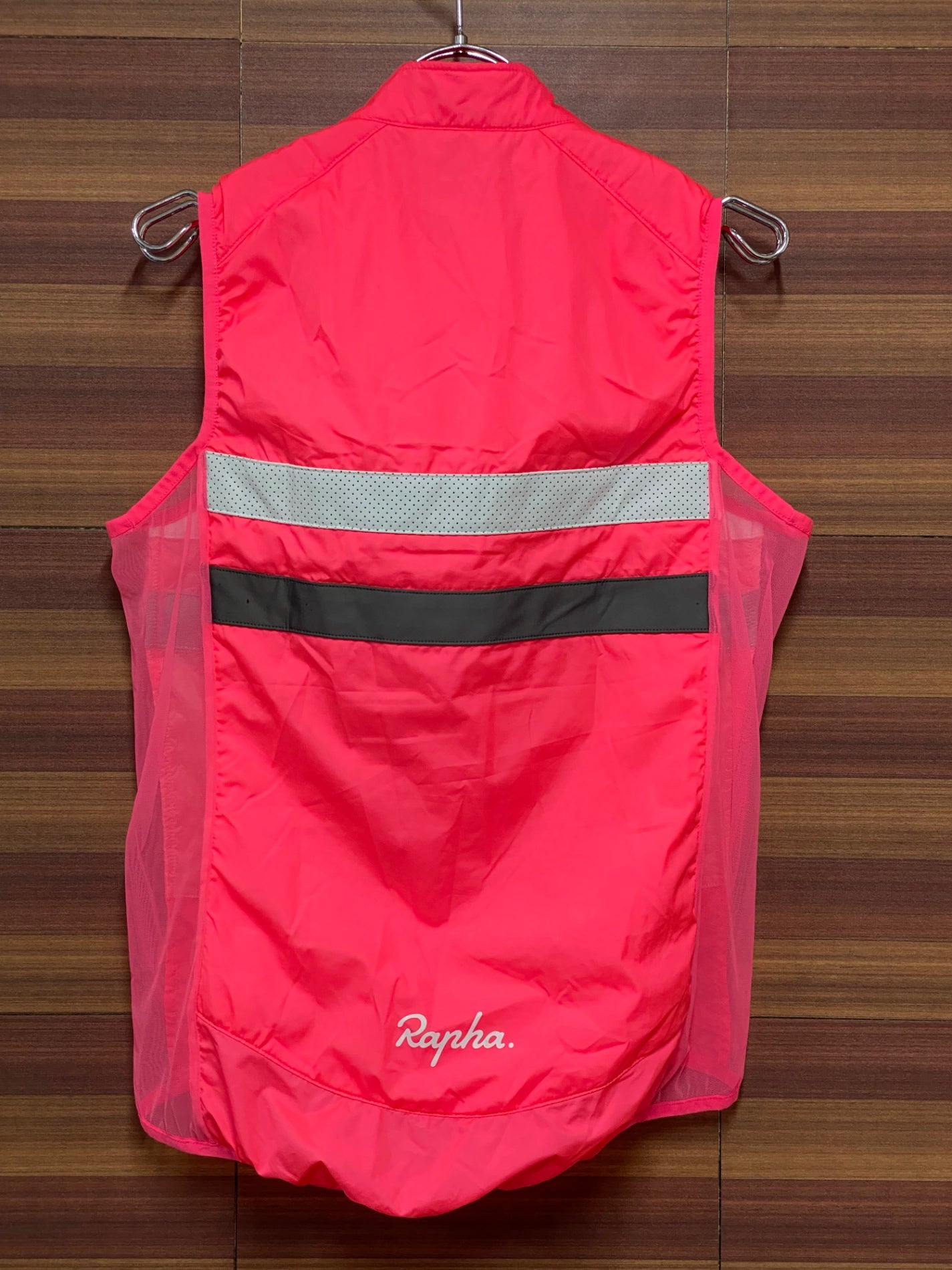 II622 ラファ Rapha MEN'S BREVET INSULATED GILET ジレ サイクルベスト ピンク S ※スレ