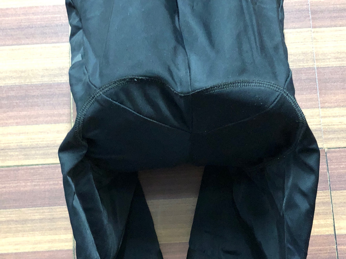 IM006 デマルキ DE MARCHI ビブショーツ スレ ロゴ サイズタグはげ ほつれあり