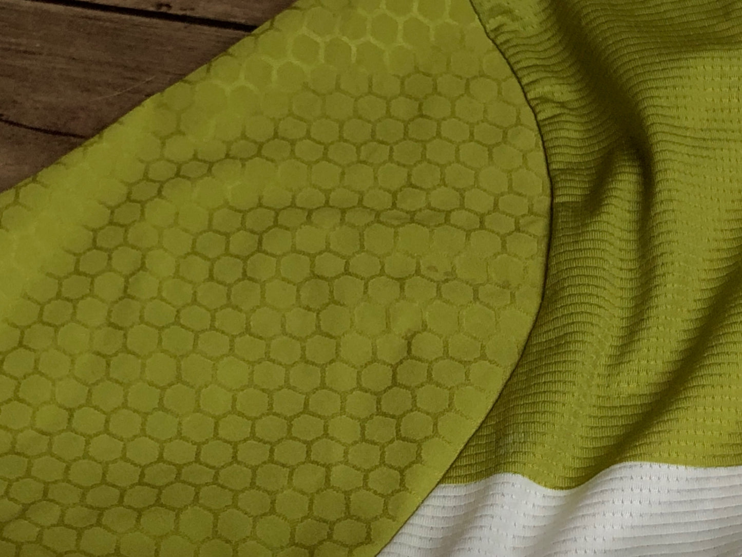 IL732 マープ MAAP PRO FIT JERSEY 半袖 サイクルジャージ 緑 Lサイズ ※汚れあり