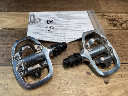 IM329 シマノ SHIMANO PD-A520 ビンディングぺダル SPD シルバー