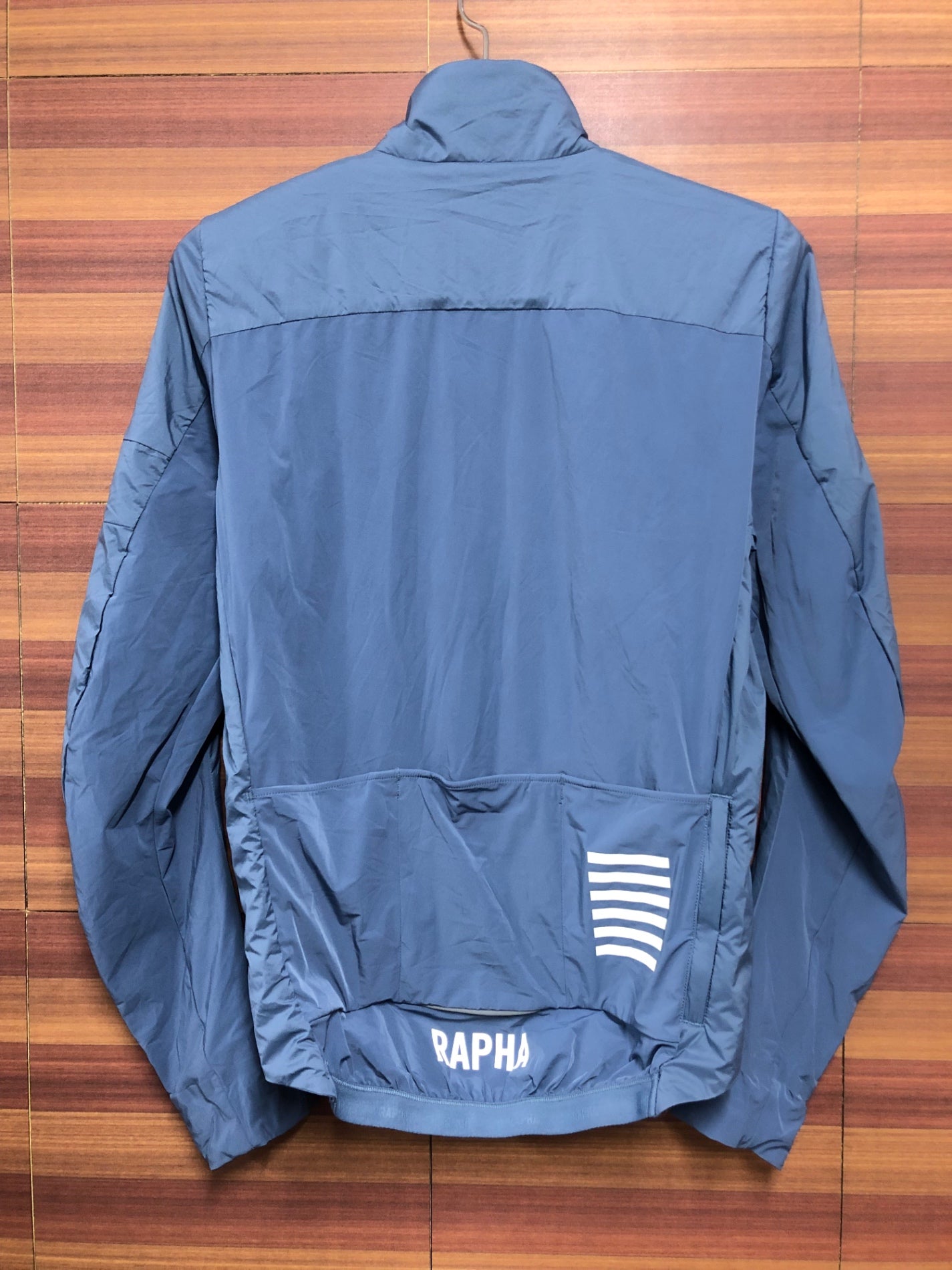 IA266 ラファ Rapha プロチームインサレーティッドジャケット PRO TEAM INSULATED JACKET 青 S 裏起毛