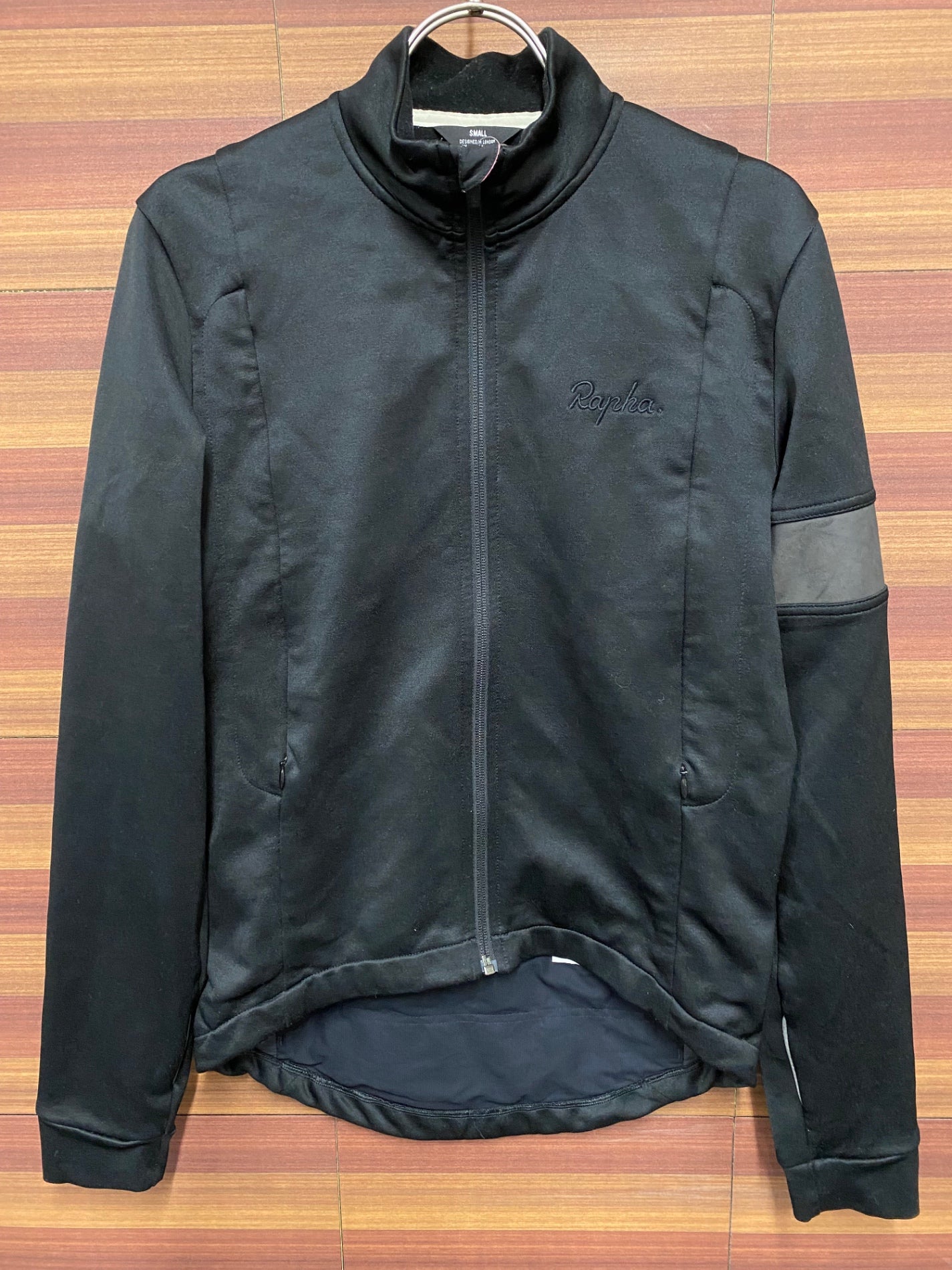 IP268 ラファ Rapha WINTER JERSEY 長袖 サイクルジャケット 黒 S