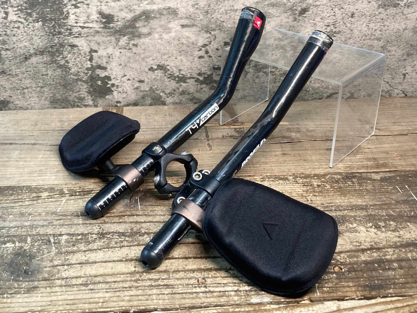 IQ496 プロファイルデザイン PROFILE DESIGN T4+ カーボン DHバー Φ31.8 黒 300mm