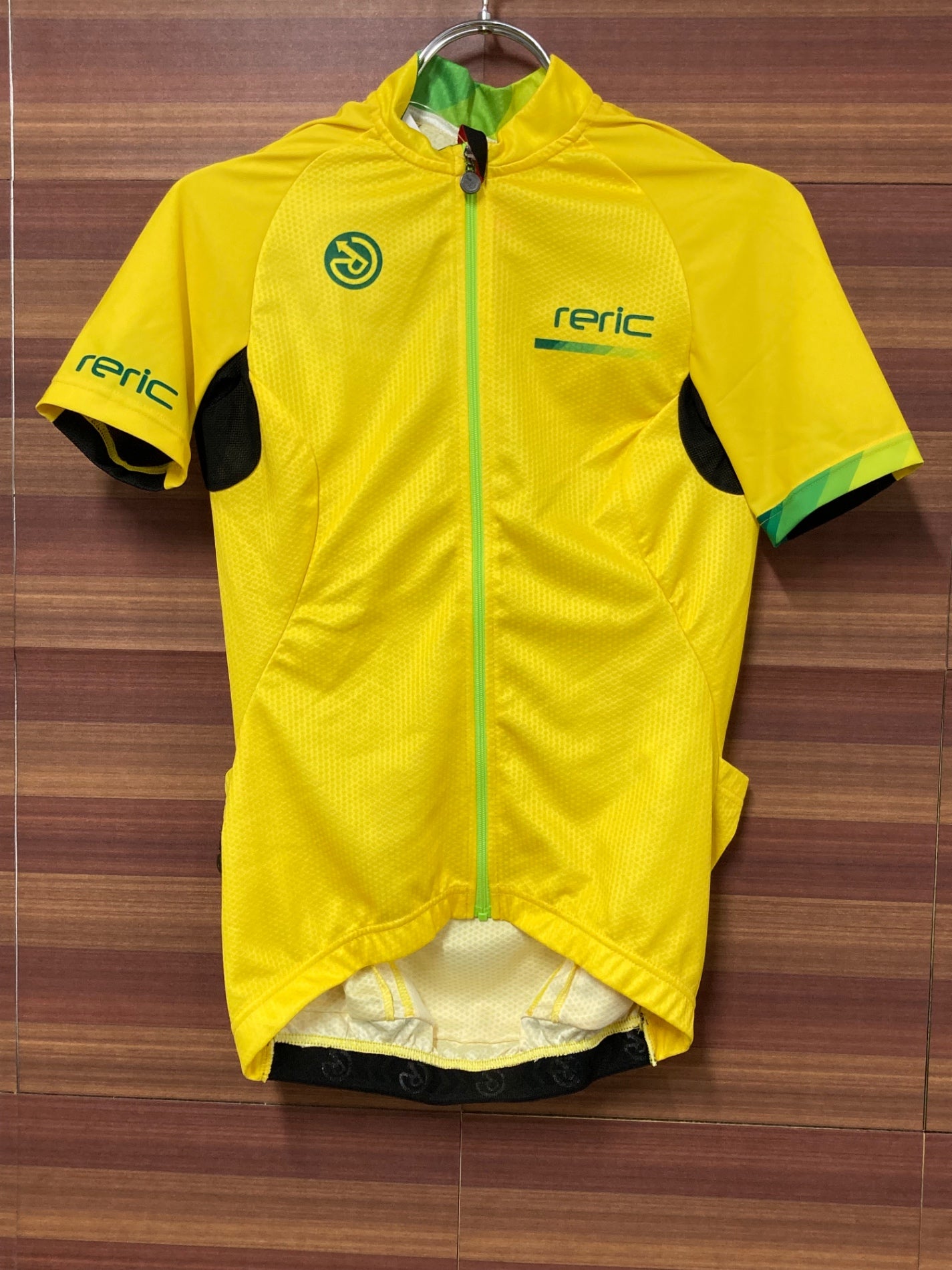 IL511 レリック reric 半袖サイクルジャージ 黄色 M レディース