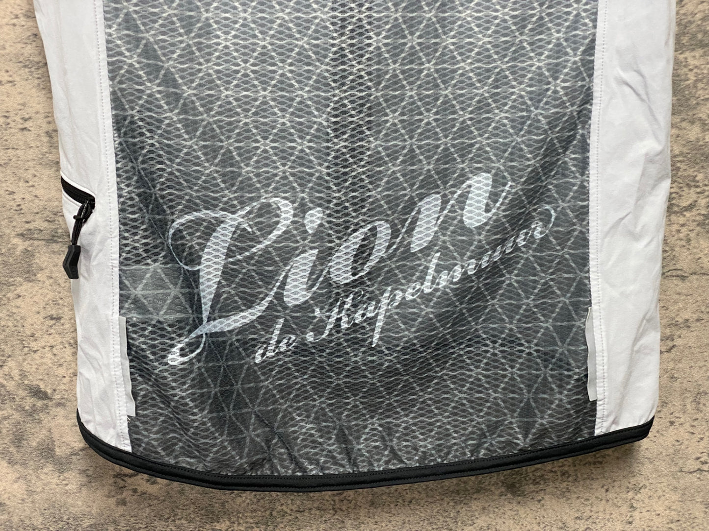 JB713 リオンドカペルミュール Lion de KAPELMUUR ジレ サイクルベスト グレー L