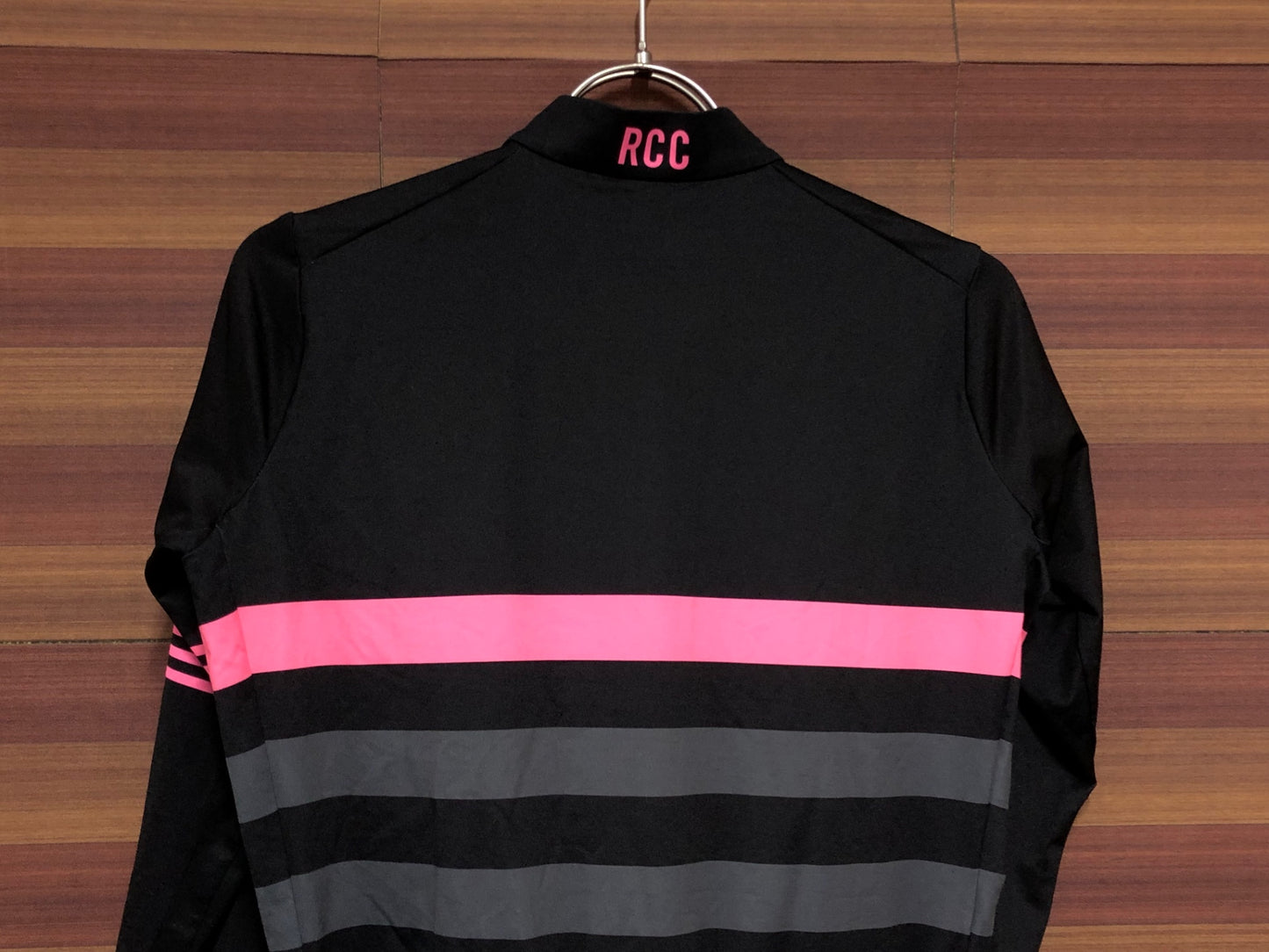 IP095 ラファ Rapha RCC PRO TEAM LONG SLEEVE MIDWEIGHT JERSEY 長袖 サイクルジャージ 黒 S