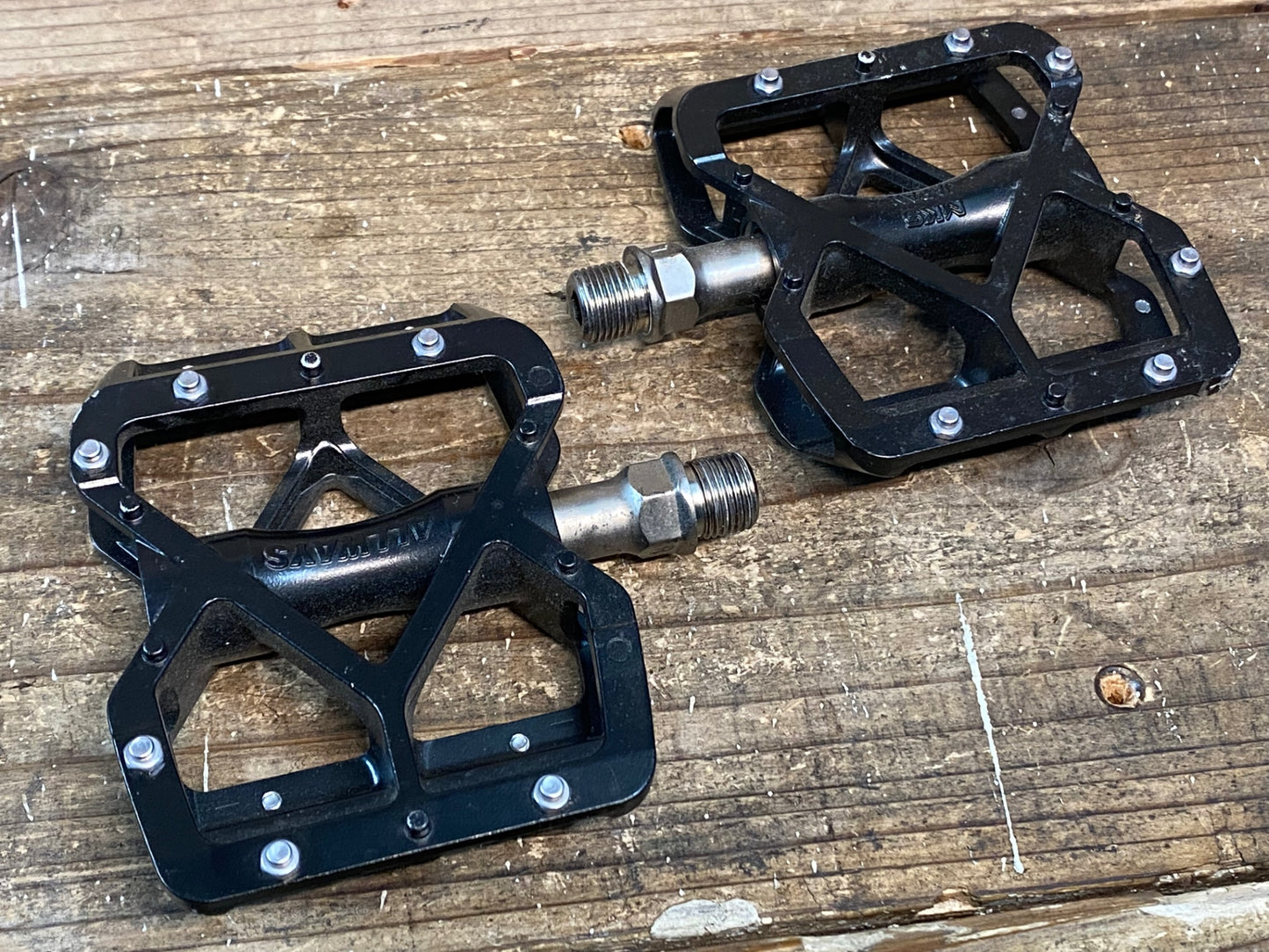 IR122 三ヶ島 MKS オールウェイズ ALLWAYS フラットペダル 黒