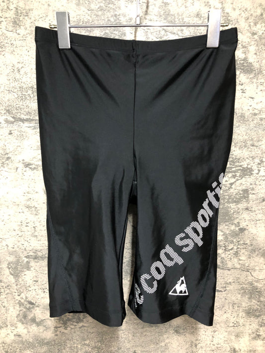 IO091 ルコックスポルティフ le coq sportif レーサーパンツ 黒 O
