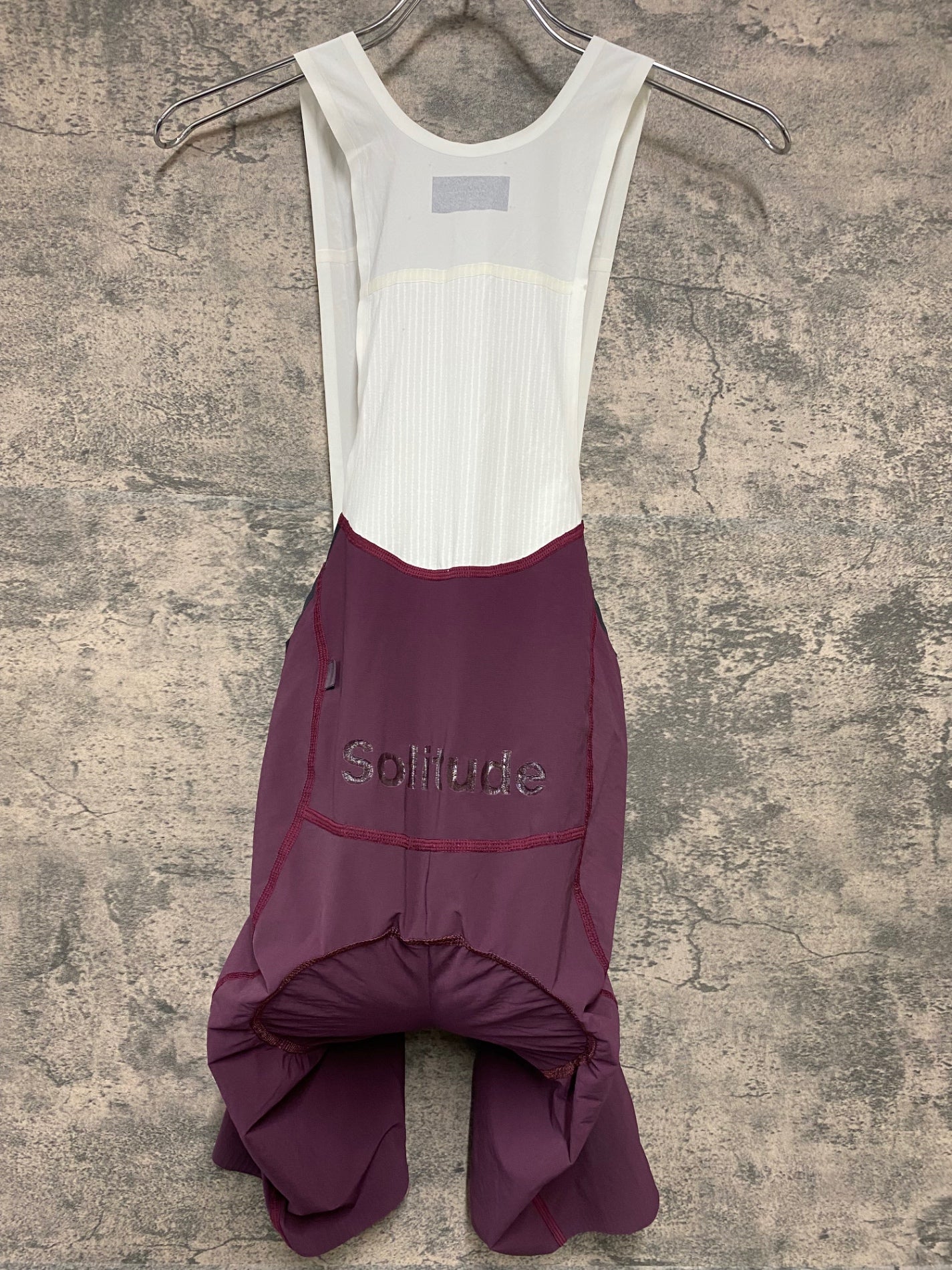 JC397 パスノーマルスタジオ Pas Normal Studios | Men's Solitude Bibs ビブショーツ バーガンディ S