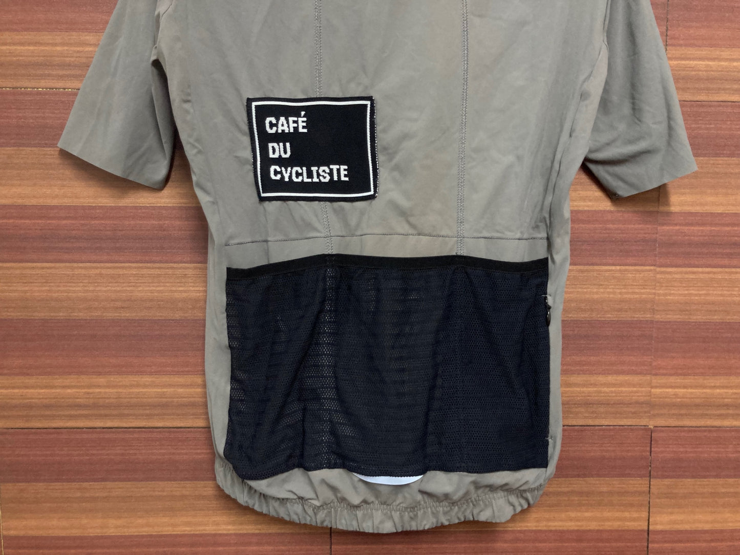 IC103 カフェドシクリステ CAFE DU CYCLISTE 半袖 サイクルジャージ グレー S