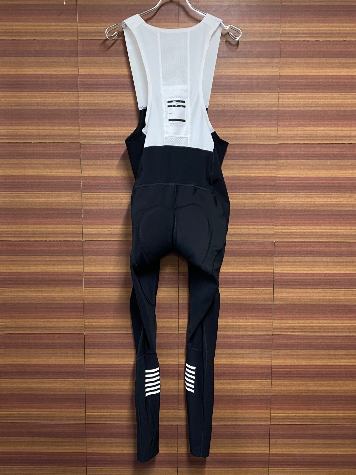 IH107 ラファ RAPHA PRO TEAM WINTER BIB TIGHTS WITH PADⅡ 黒 M 裏起毛