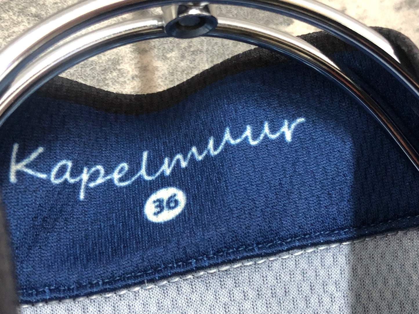 IX373 カペルミュール KAPELMUUR 半袖 サイクルジャージ グレー 36