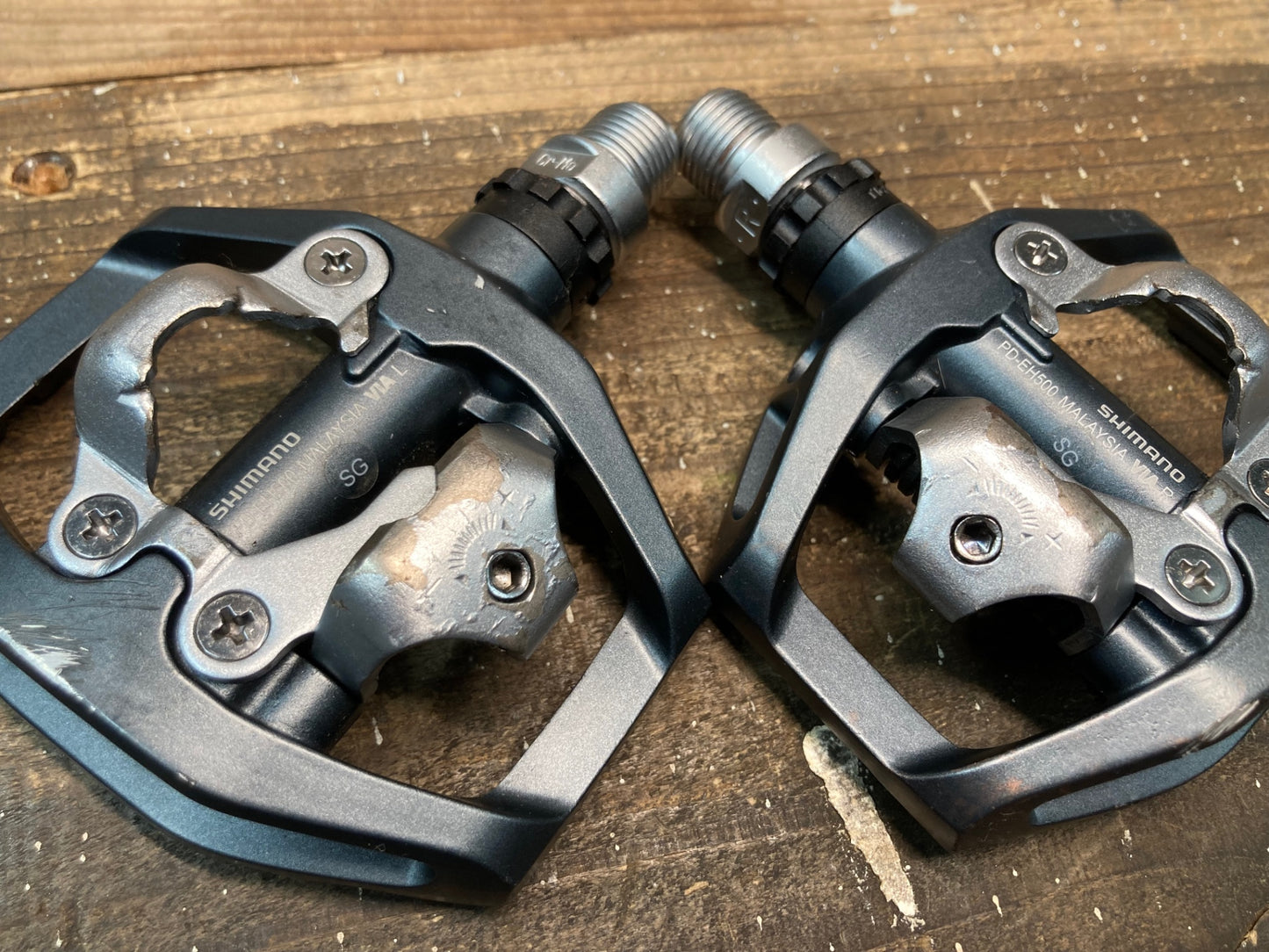IP795 シマノ SHIMANO PD-EH500 ビンディングペダル 片面フラット