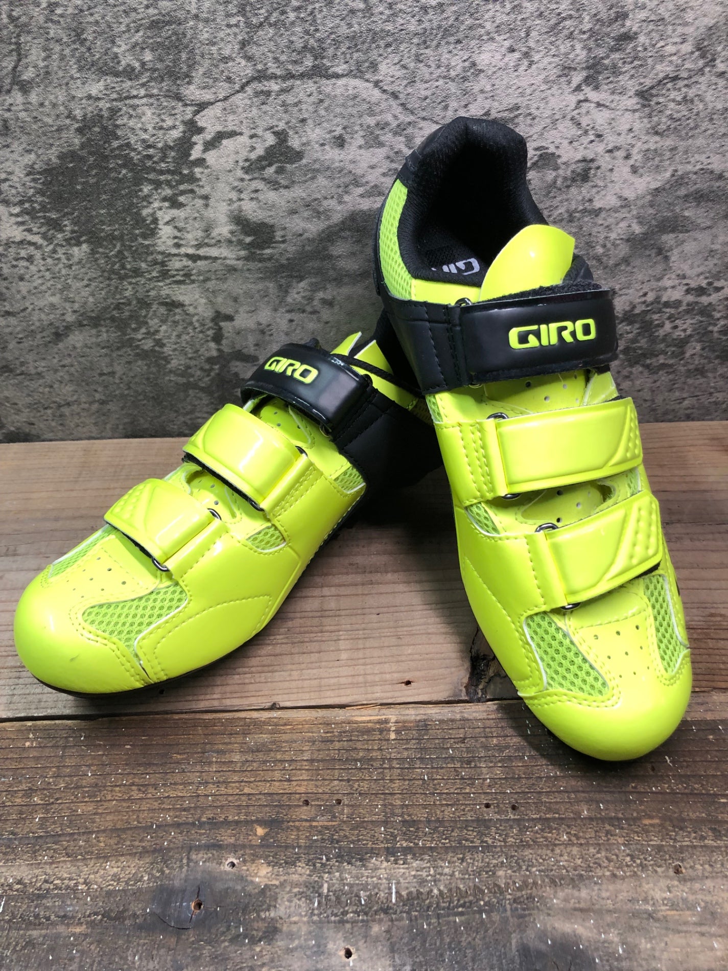 IO957 ジロ GIRO トレブル TREBLE ビンディングシューズ SPD-SL 黄 EU41