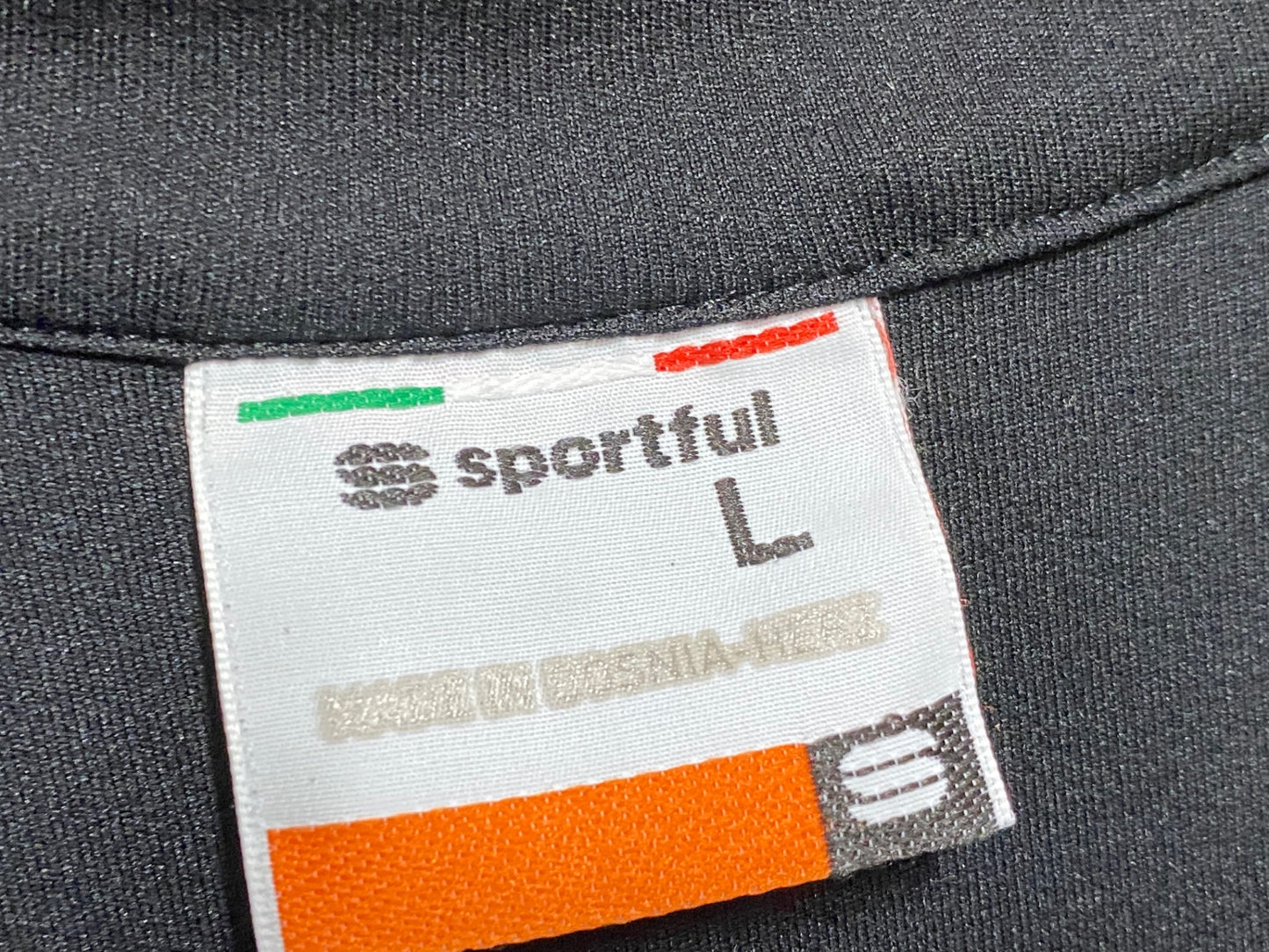 IT161 スポーツフル Sportful 半袖 サイクルジャージ 黒 L