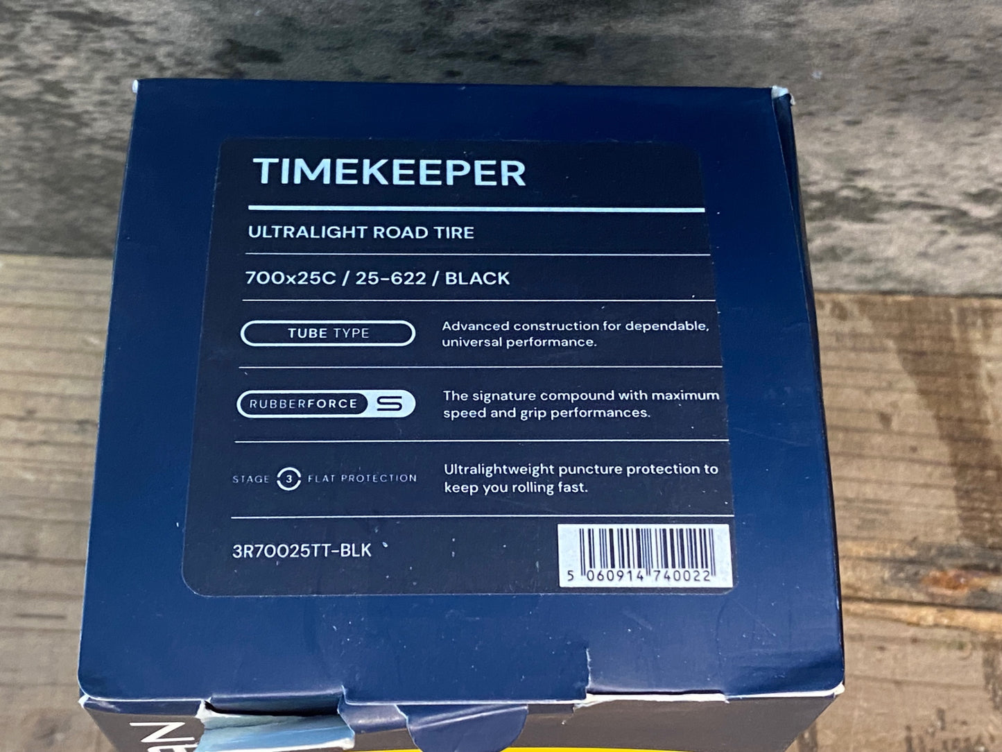 IR406 アメリカンクラシック AMERICAN CLASSIC TIMEKEEPER ULTRALIGHT ROAD TIRE クリンチャータイヤ 700x25c 黒