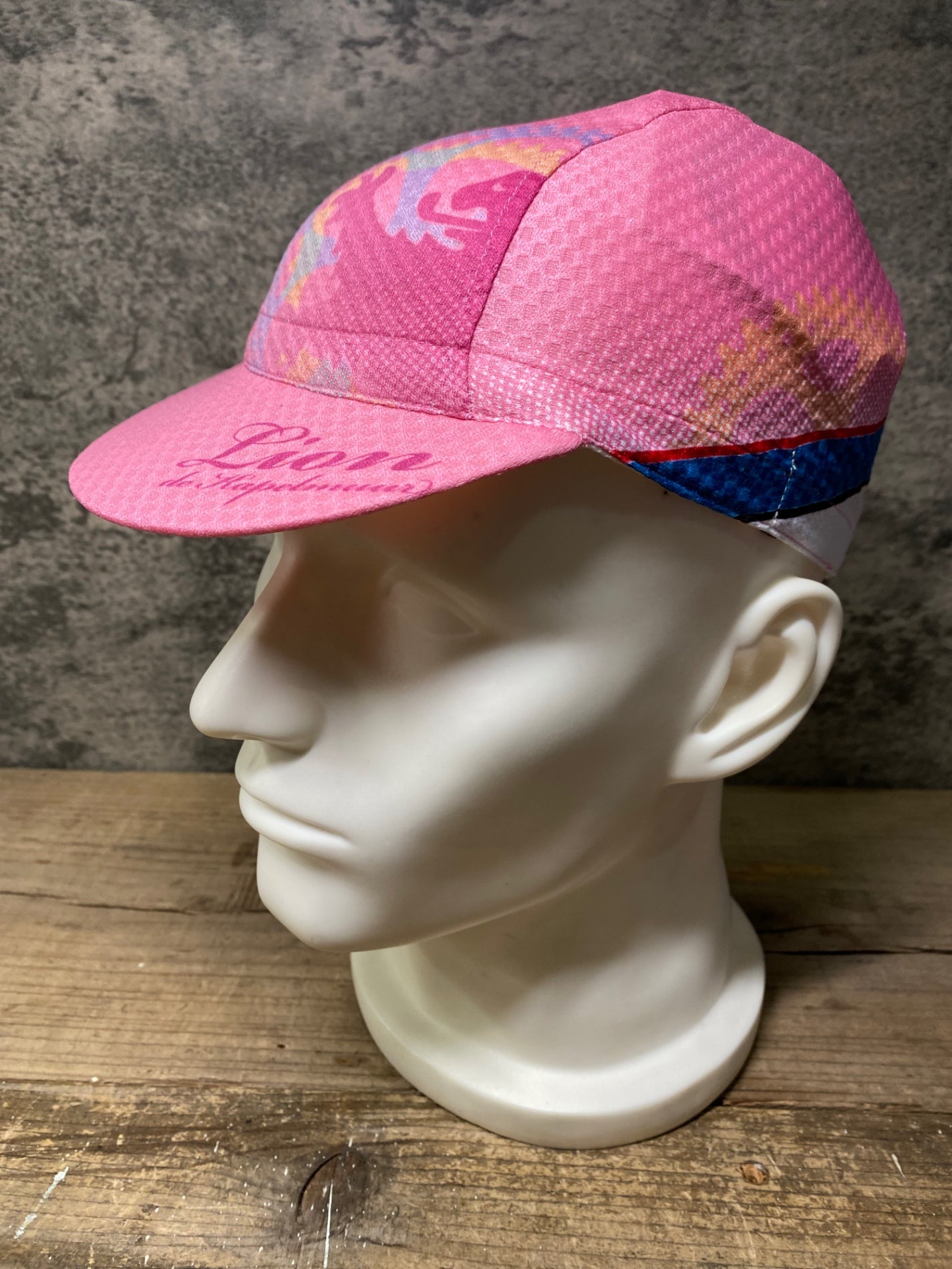 IT085 リオンドカペルミュール Lion de KAPELMUUR サイクルキャップ ピンク