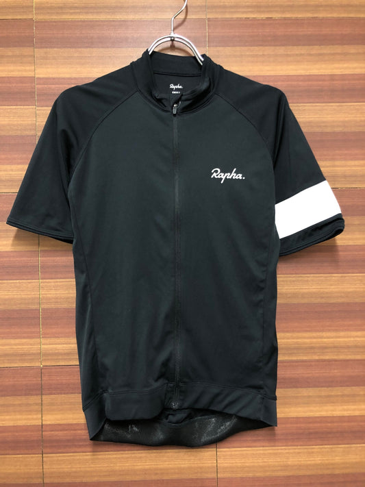 IA686 ラファ Rapha CORE JERSEY 半袖 サイクルジャージ 黒 S