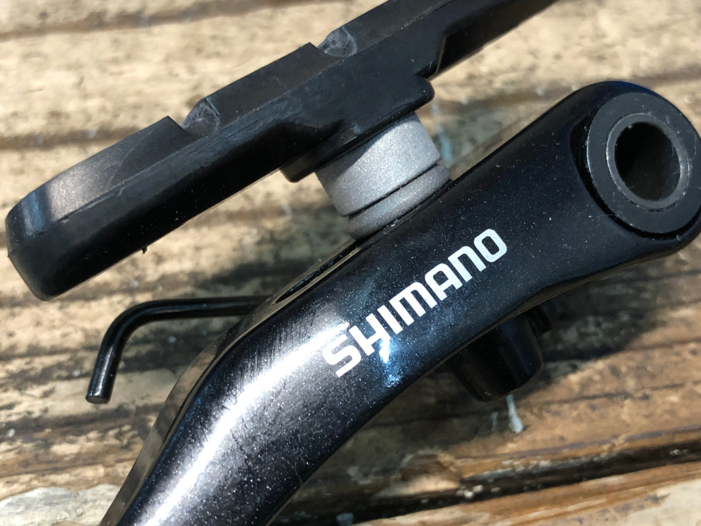 JB528 シマノ SHIMANO BR-R353 Vブレーキ 黒 前後セット