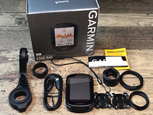 IF671 ガーミン GARMIN EDGE840 SOLAR サイクルコンピューター 動作確認済