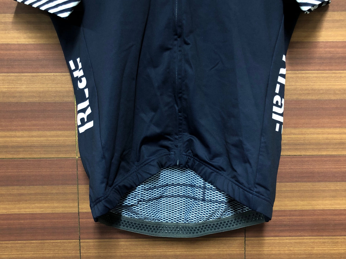 IN283 ラファ RAPHA MIDWEIGHT RACE JERSEY カスタムデザイン 半袖 サイクルジャージ 紺 Lサイズ