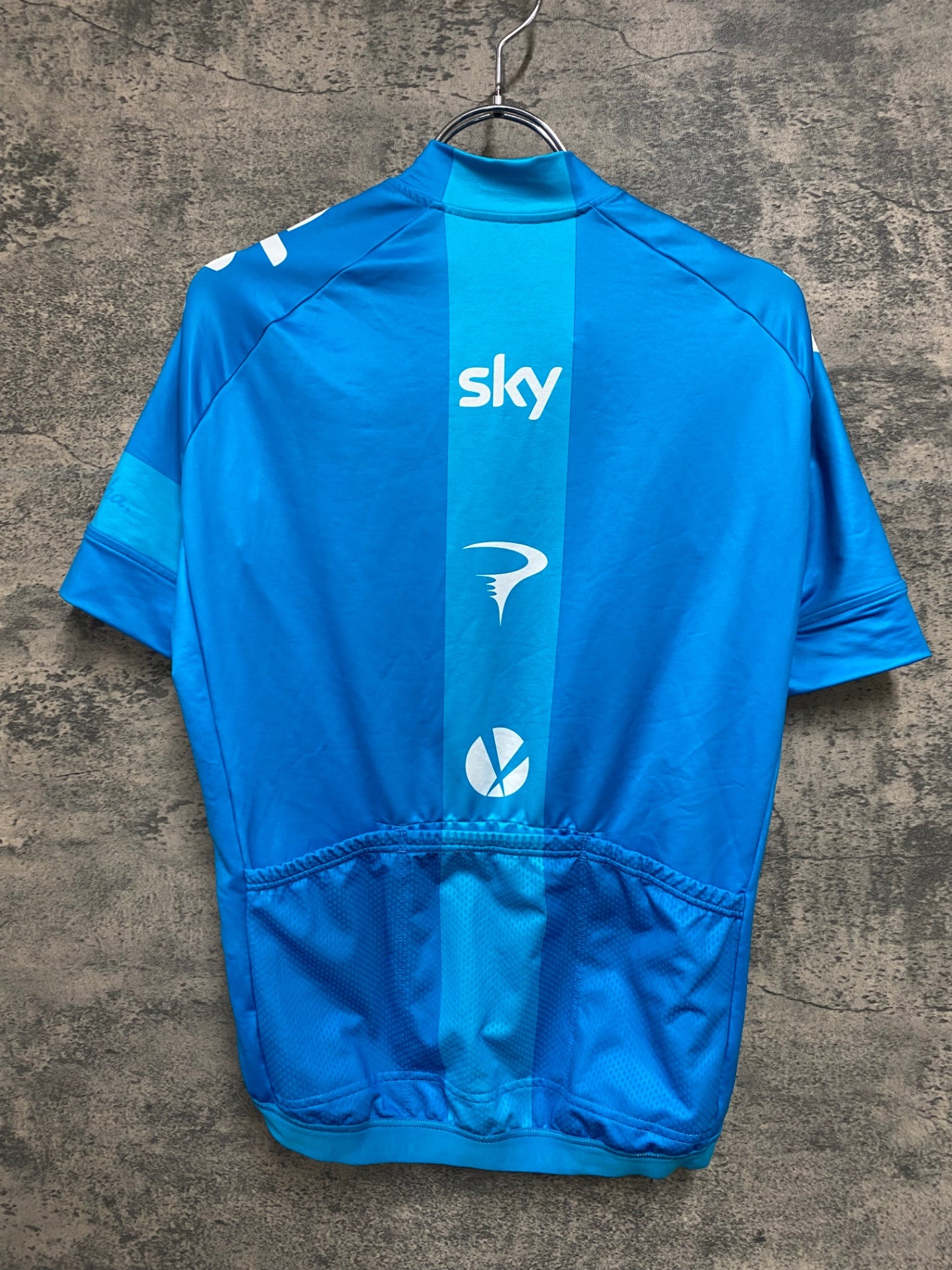 JC811 ラファ Rapha MEN'S PRO TEAM JERSEY 半袖 サイクルジャージ 水色 S TEAM sky
