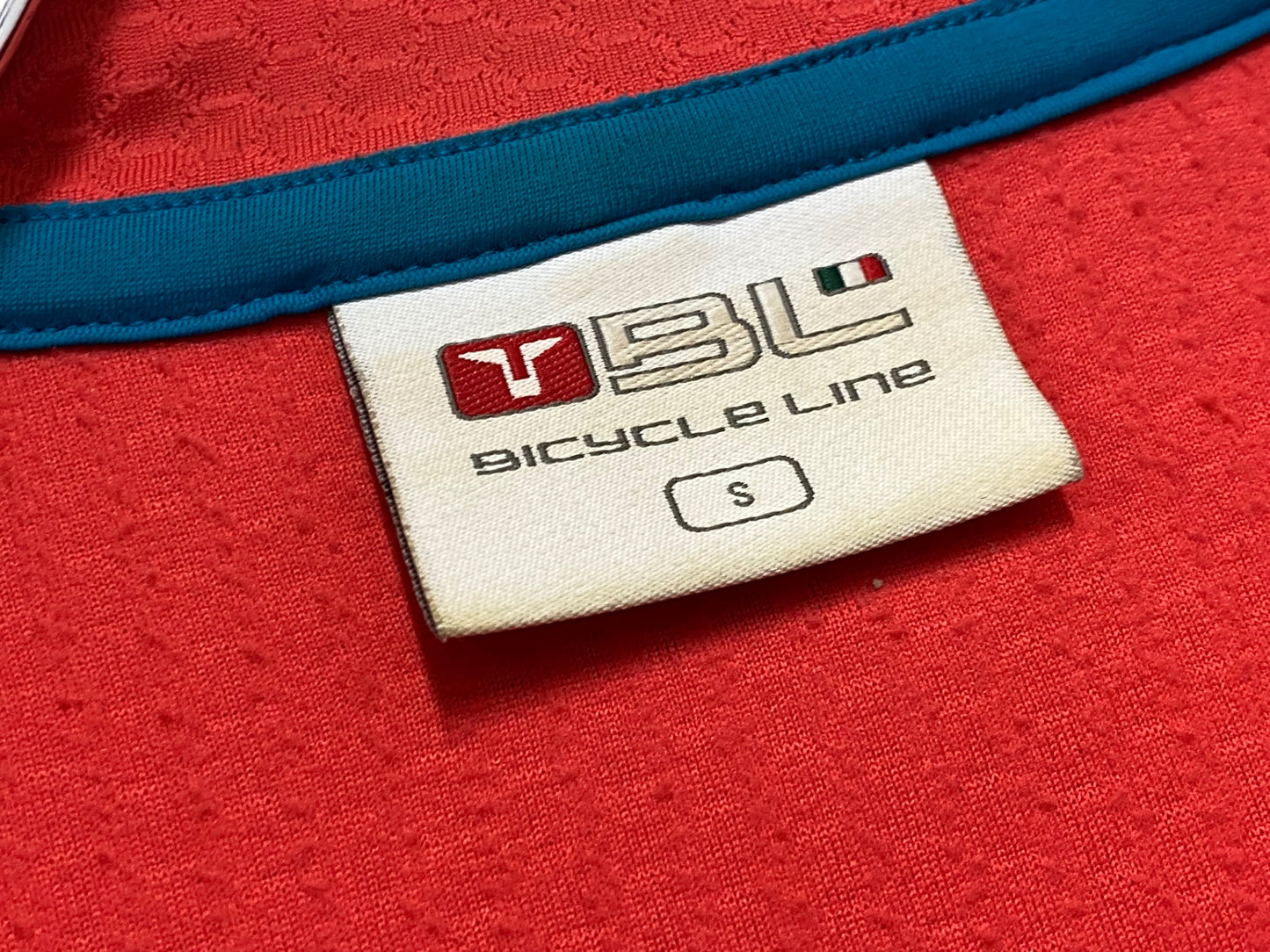 IW118 バイシクルライン Bicycle Line BL 長袖 サイクルジャージ 赤 S