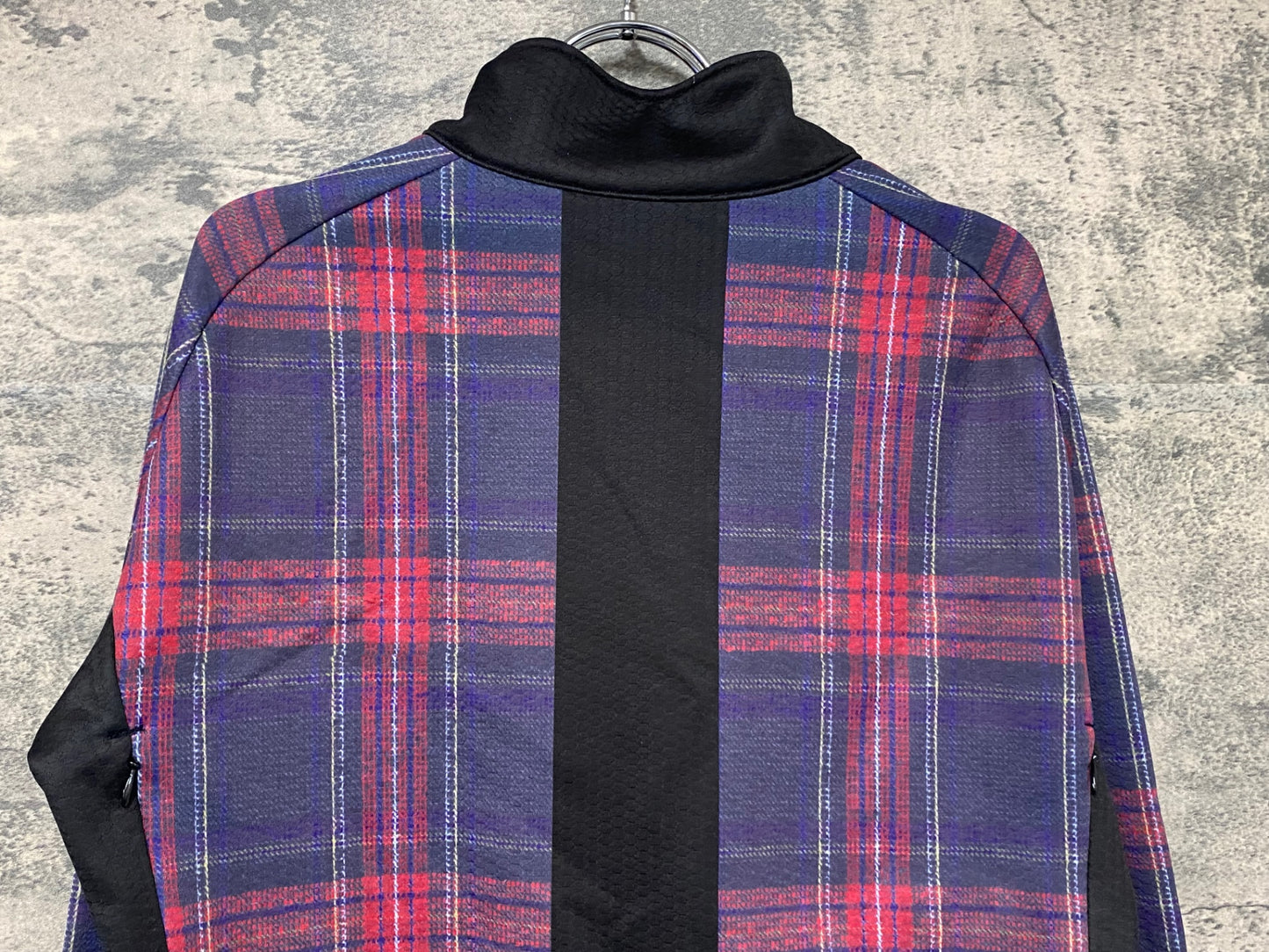 IZ552 カペルミュール KAPELMUUR 長袖サイクルジャケット 黒赤紫 M 裏起毛 ※毛玉