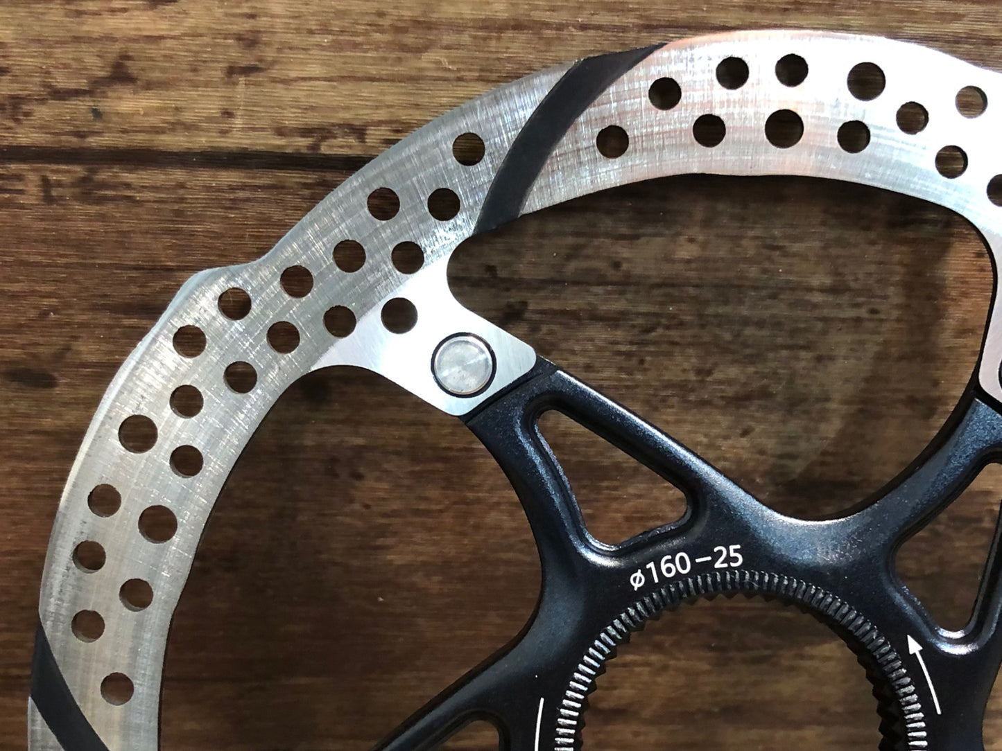 IN046 TRP-25 ディスクブレーキローター Φ160 2枚セット 厚さ1.75mm/1.75mm