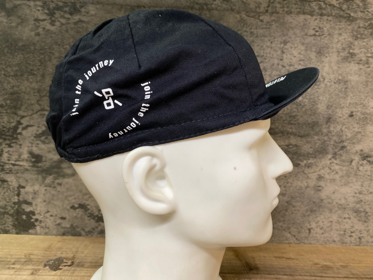 JC062 プロトンドパリ Peloton de Paris サイクルキャップ 黒 ワンサイズ