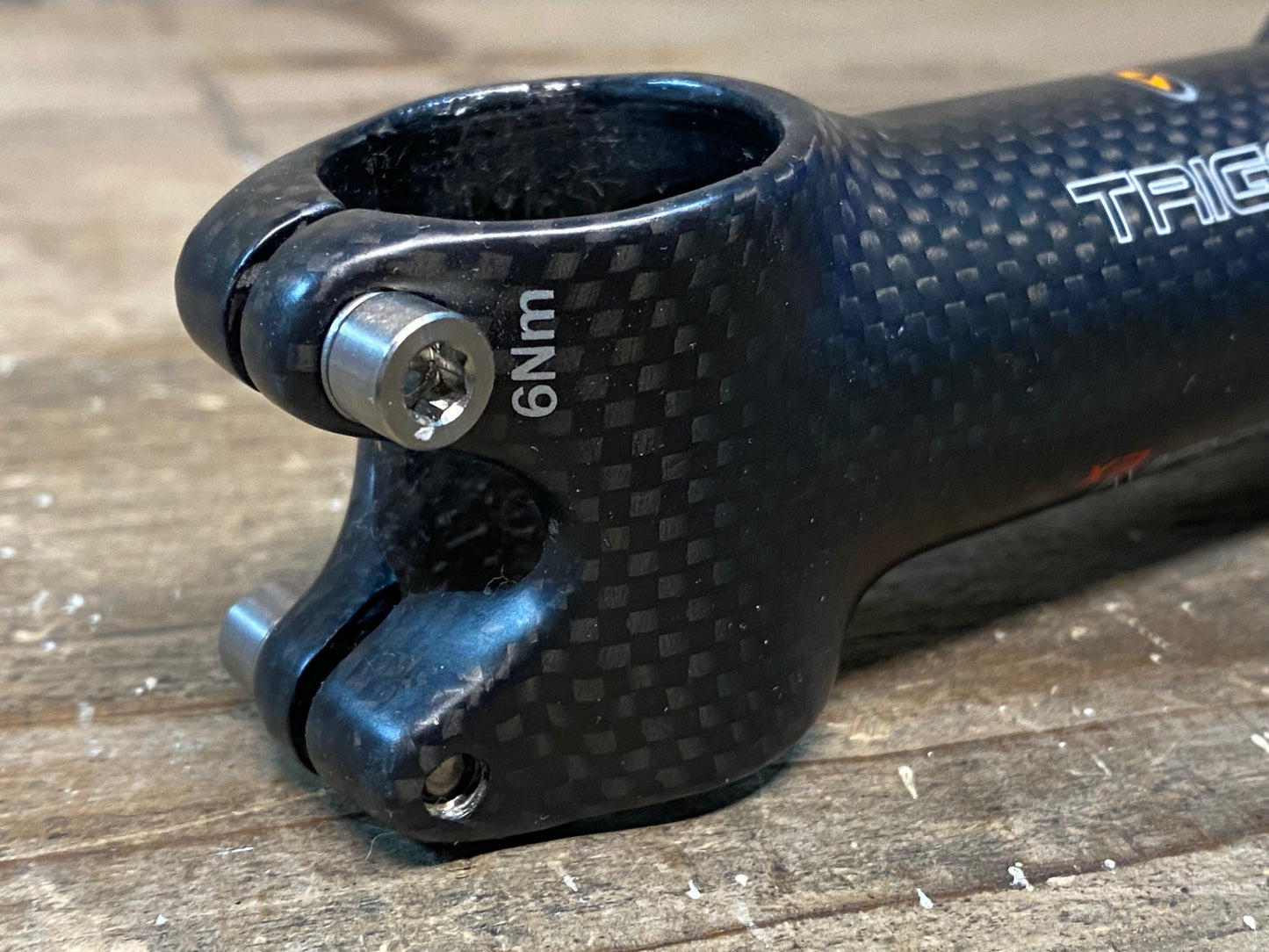 IP190 トライゴン TRIGON EX カーボン ステム 黒 110mm Φ31.8 OS