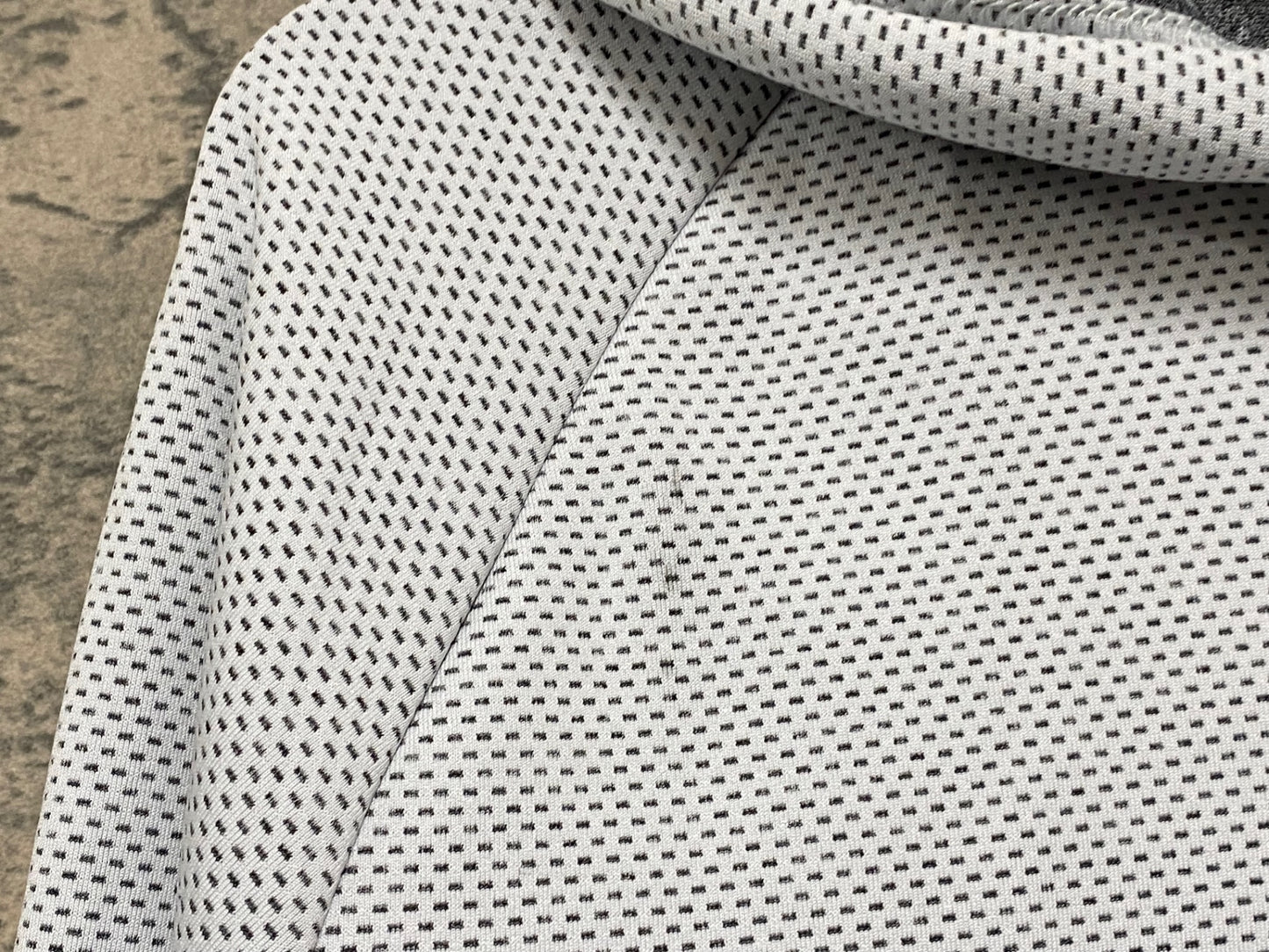 IZ940 カフェドシクリステ Cafe du Cycliste ソレンネ SOLENNE 長袖 フーディ パーカー サイクルジャージ M 白グレー