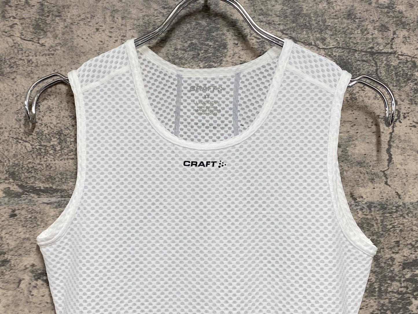 IZ550 クラフト CRAFT ノースリーブ べースレイヤー 白 XS