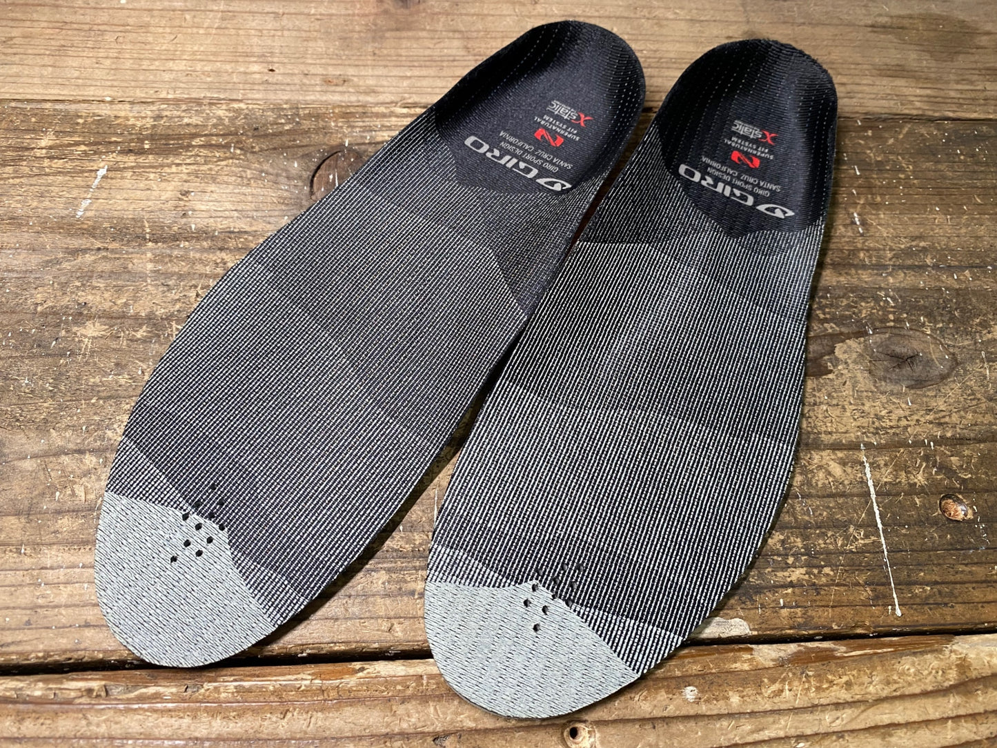 IT919 ジロ GIRO SUPERNATURAL MEN'S INSOLE KIT インソール グレー オレンジ M(39-40.5)