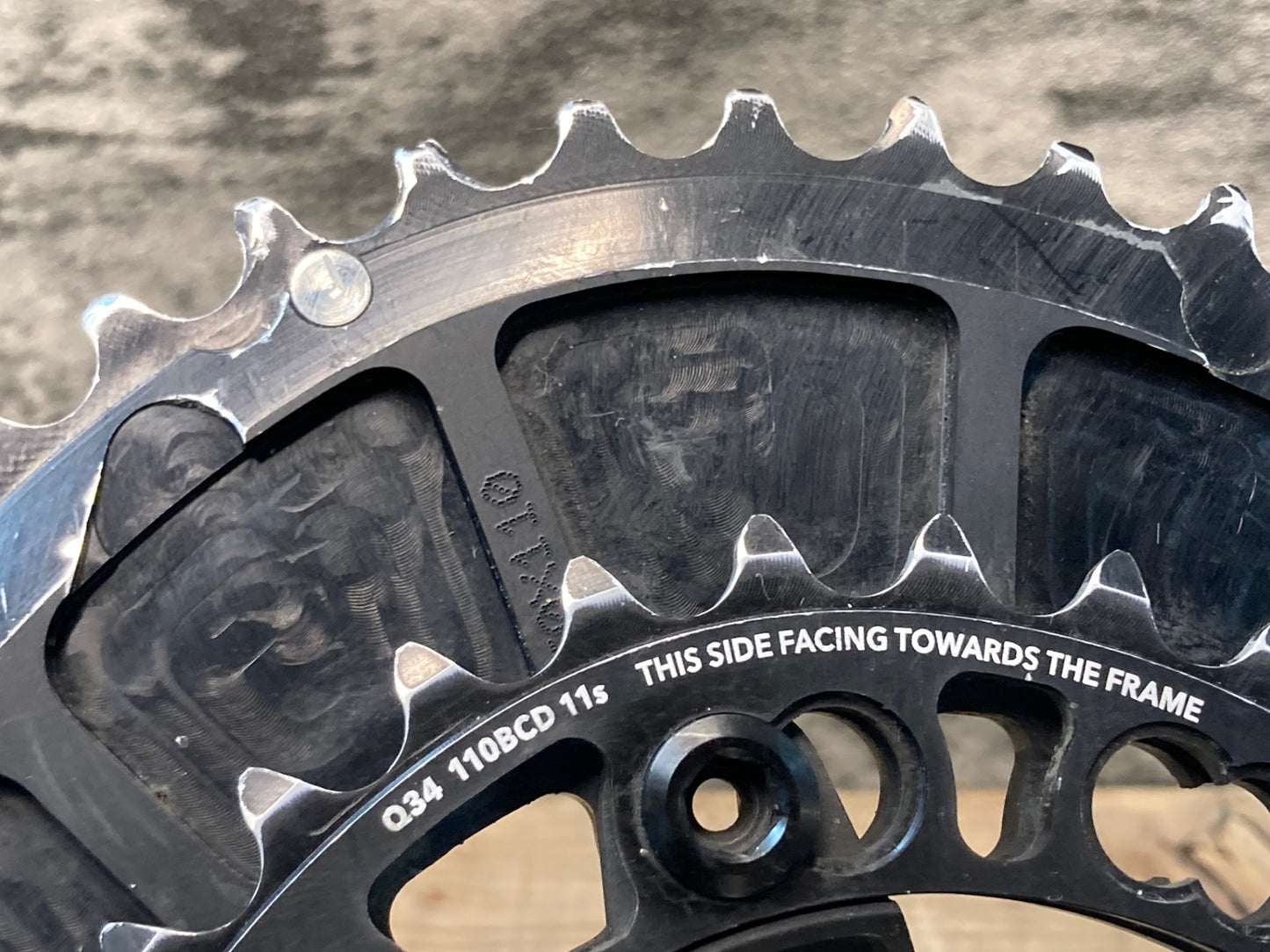 IN097 ローター ROTOR 3D24 クランク 24mmシャフト用 クランクセット 50-34T 170mm