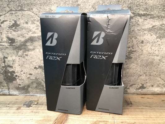 IV427 ブリヂストン BRIDGESTONE エクステンザ R2X 700×28Ｃ クリンチャー 2本セット