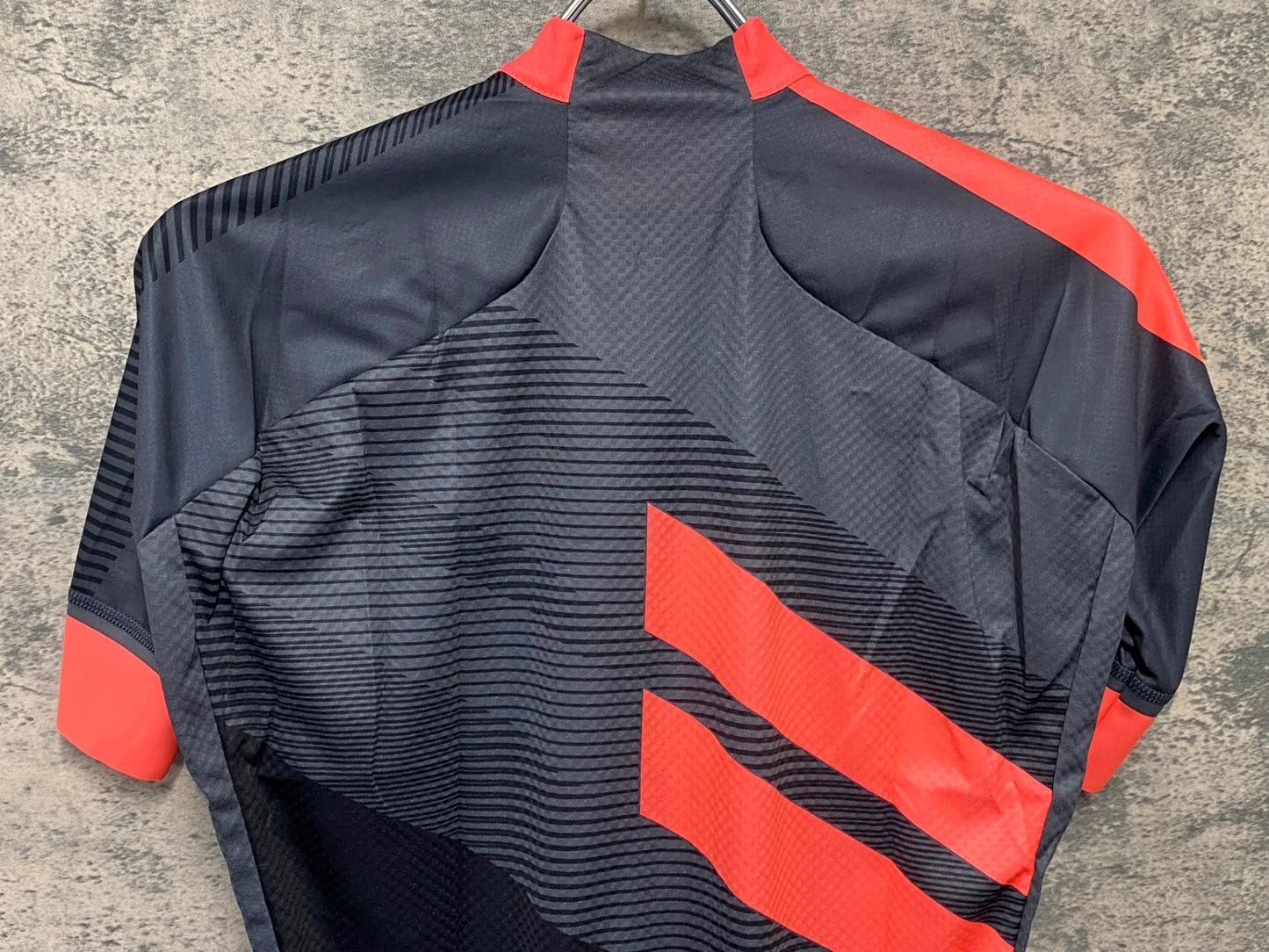 IY883 スポーツフル Sportful 半袖 サイクルジャージ 黒赤 S