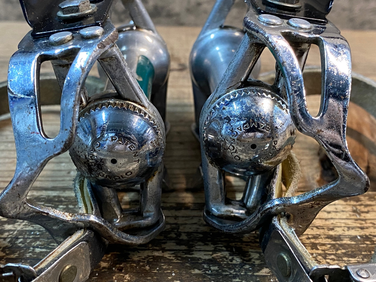 IX256 カンパニョーロ CAMPAGNOLO レコード RECORD フラットペダル ペダルストラップ付属