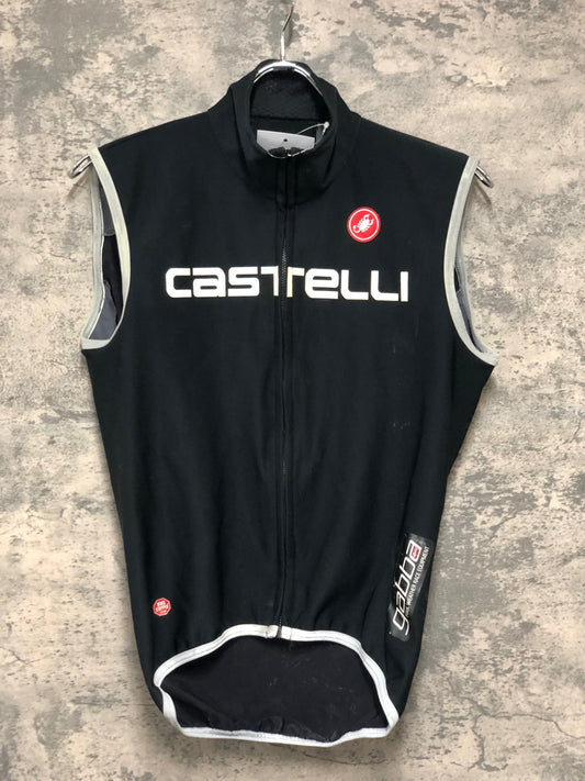 JC151 カステリ CASTELLI gabba サイクルベスト ジレ 黒 M