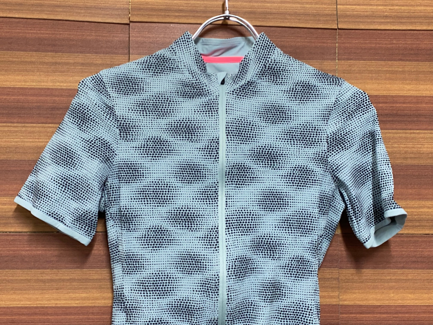 IT312 ラファ Rapha RAPHA + LIBERTY SOUPLESSE JERSEY 半袖 サイクルジャージ グレー 紺 S